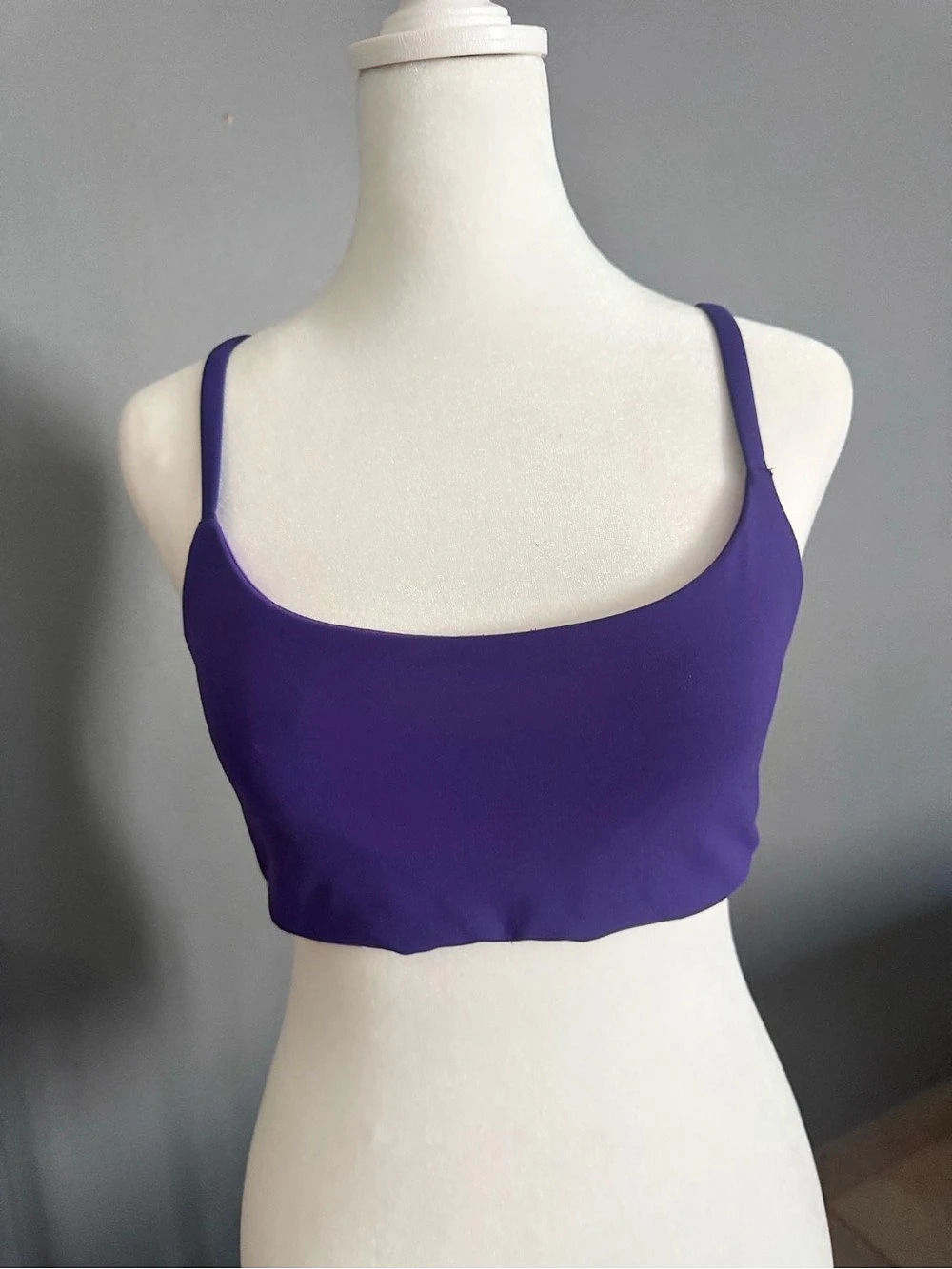 lululemon Align Tank Purple Crop Top Size 8 Like New